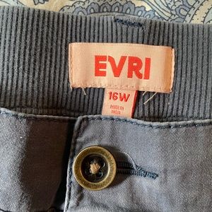Enri plus 16w cargo shorts Blue/gray